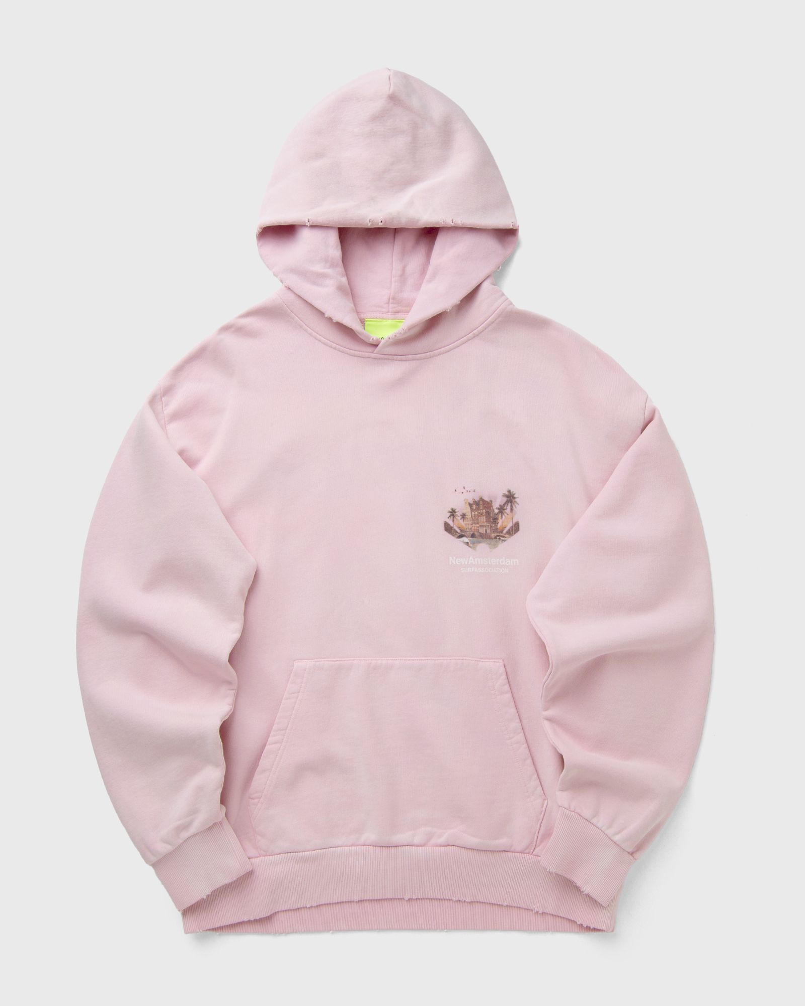 New Amsterdam New Amsterdam TROPICAL HOODIE in pink