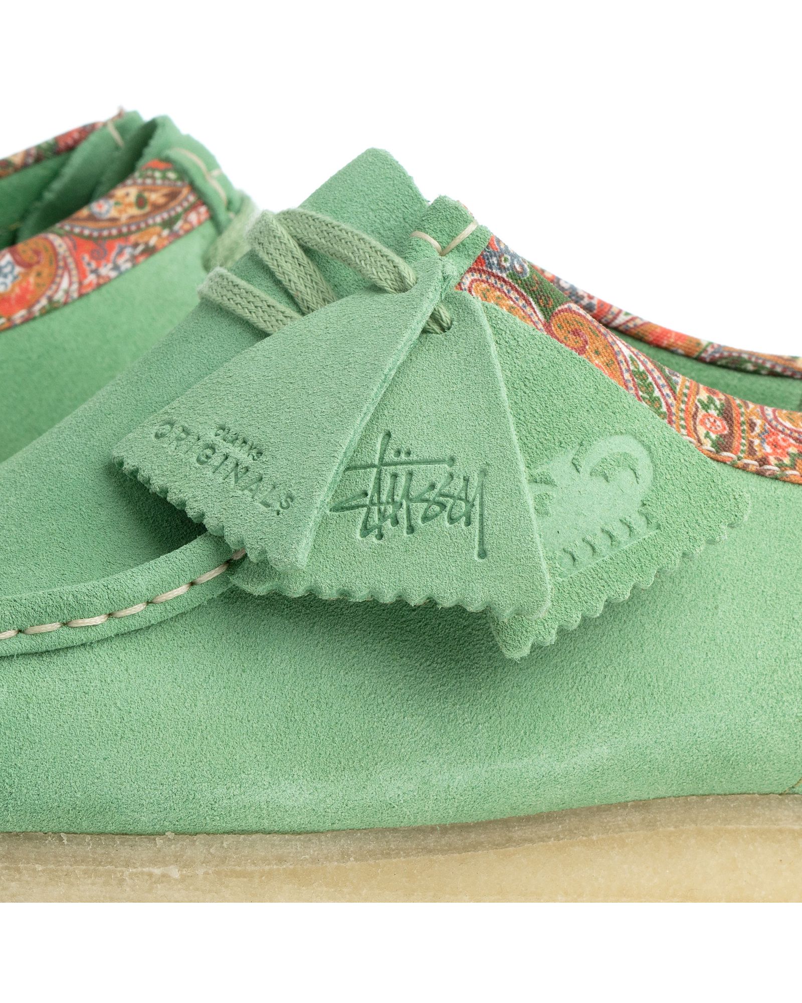 極美品】Clarks x Stussy Wallabee 25.5 極美品】Clarks x Stussy
