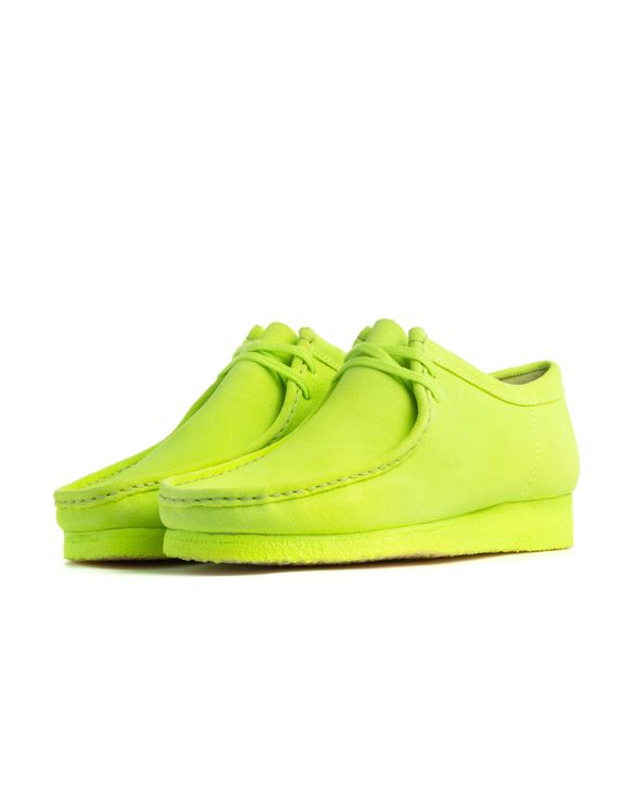 Neon best sale green wallabees