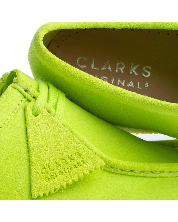 Neon best sale green wallabees