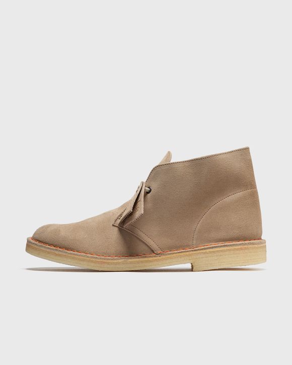 Clarks desert boot mushroom hot sale suede