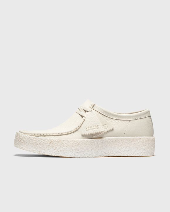 Clarks Originals Wallabee Cup Beige - White Nubuck