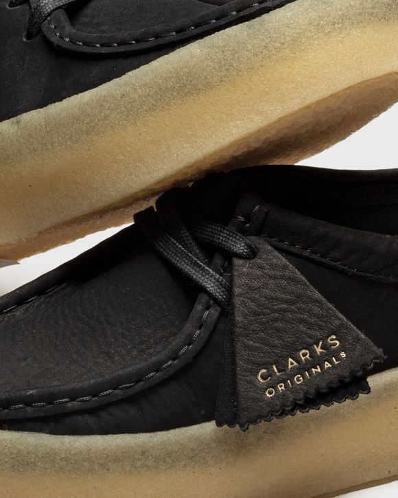 Clarks wallabees 2024 black sale