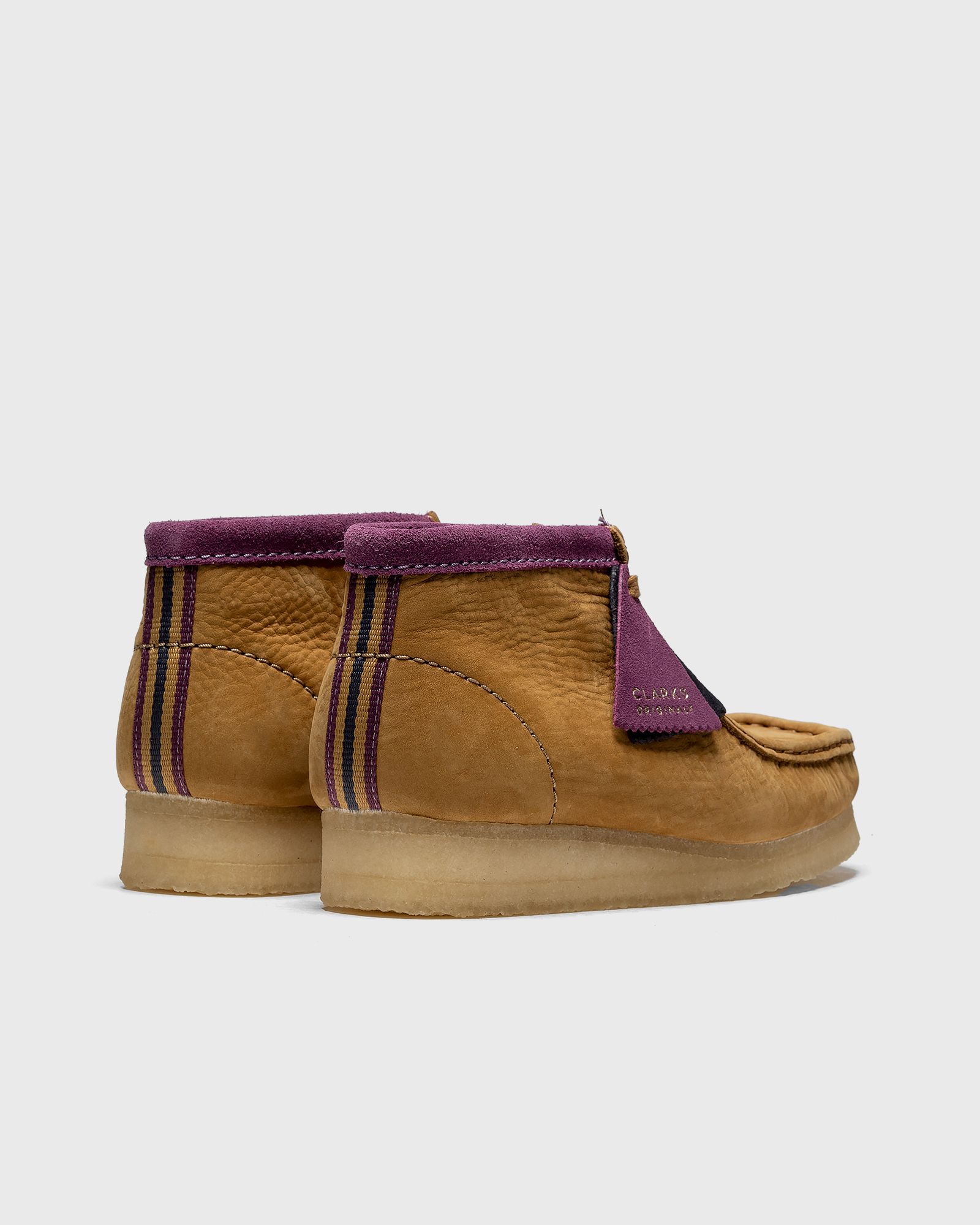 Wallabee Boot. Oakmoss Combi