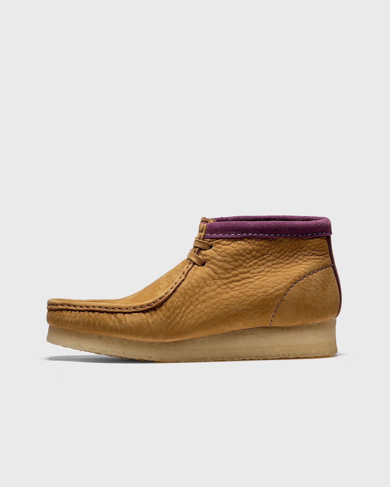 Wallabee Boot. Oakmoss Combi
