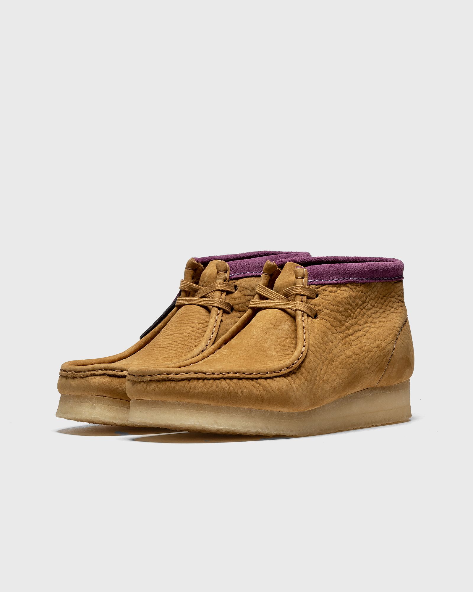 Wallabee Boot. Oakmoss Combi