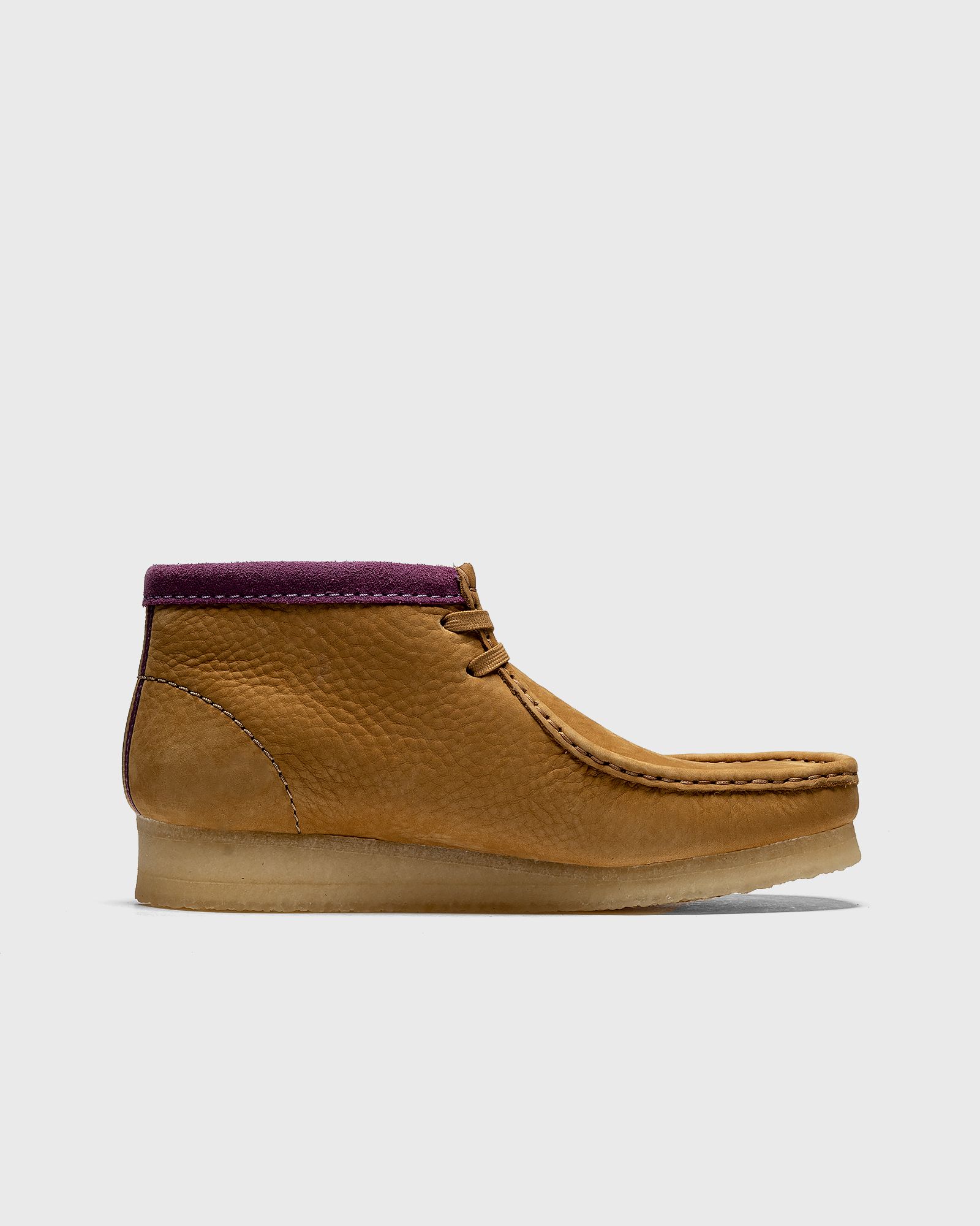 Wallabee Boot. Oakmoss Combi