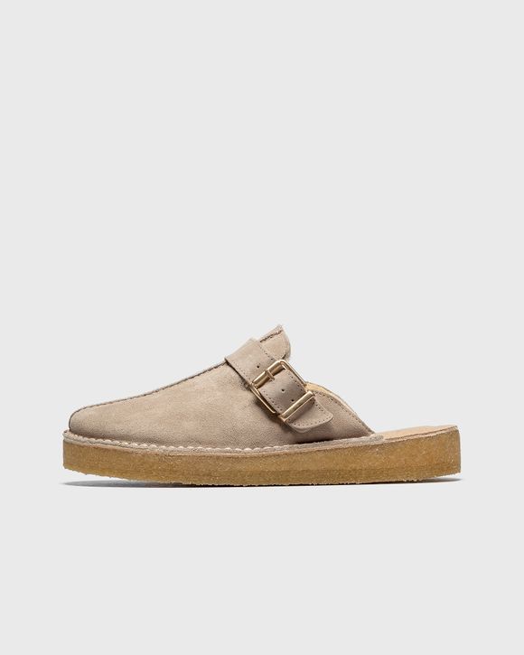 Clarks Originals Trek Mule Sand Wlined Brown | BSTN