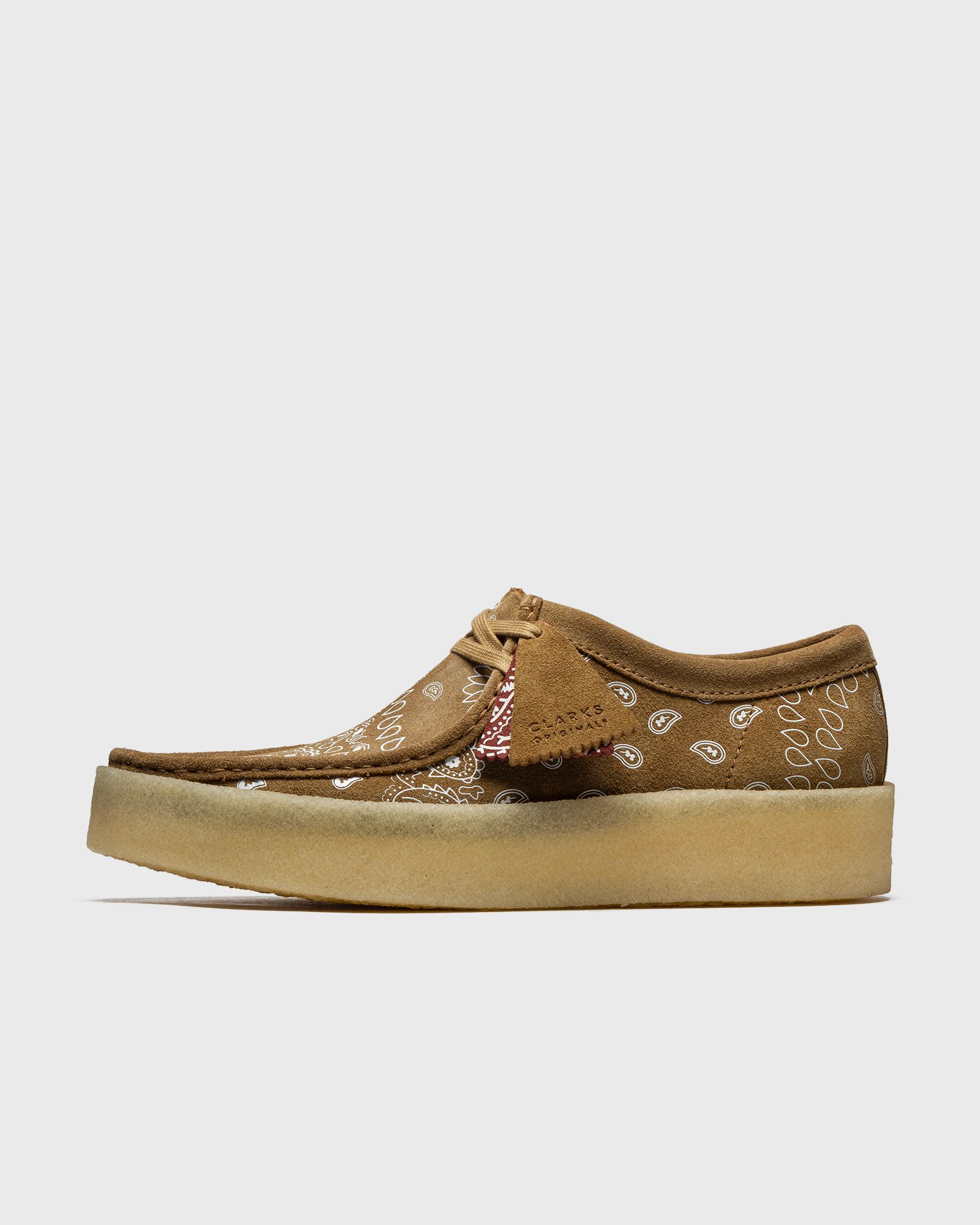 Wallabee Cup Dark Olive Print