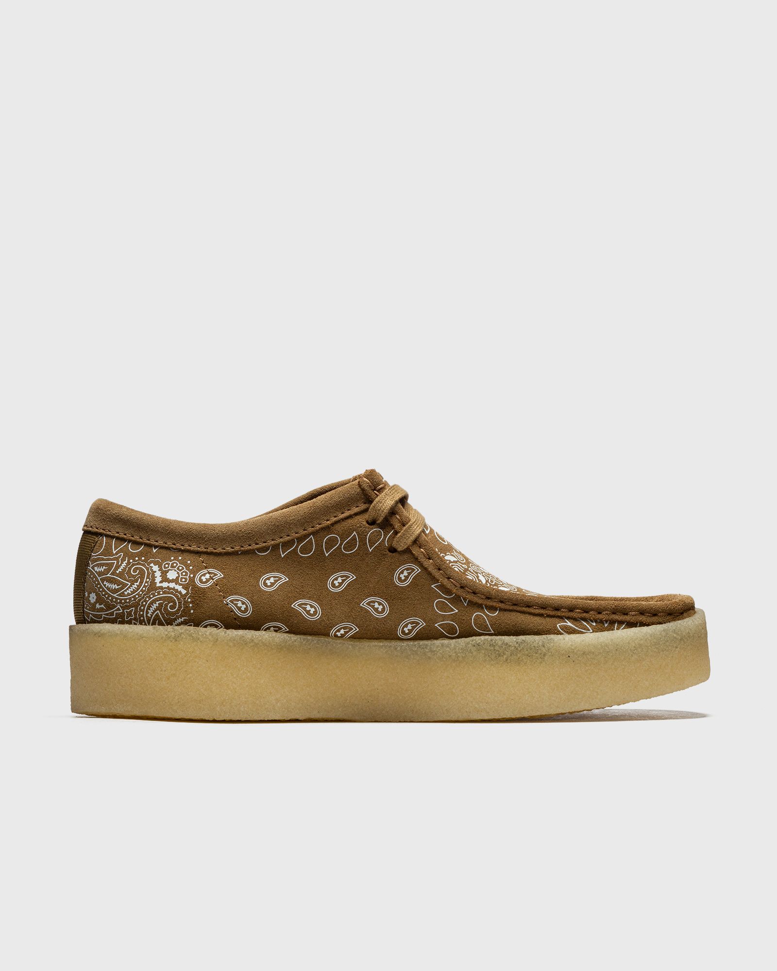 Wallabee Cup Dark Olive Print