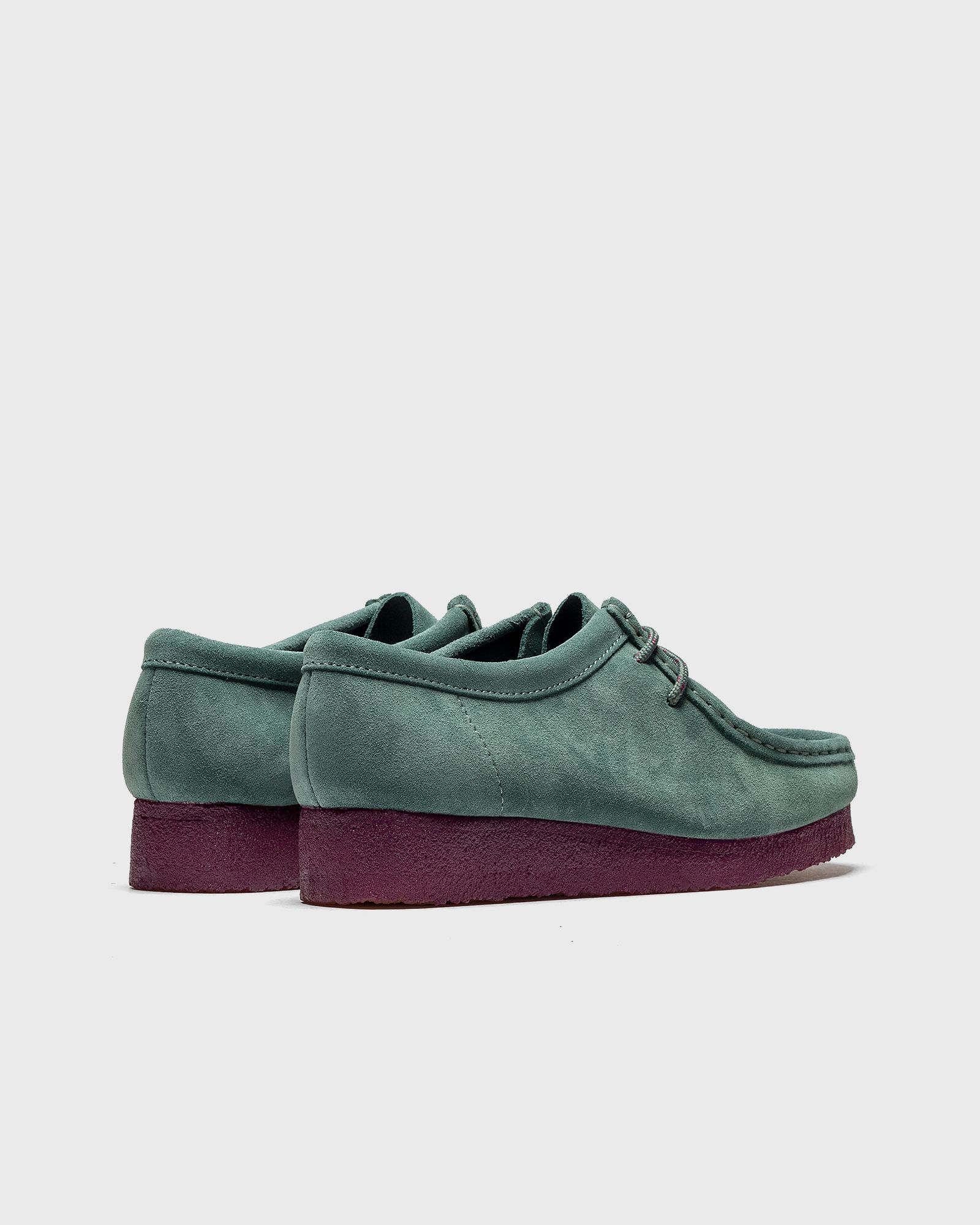 Wallabee. Teal Combi