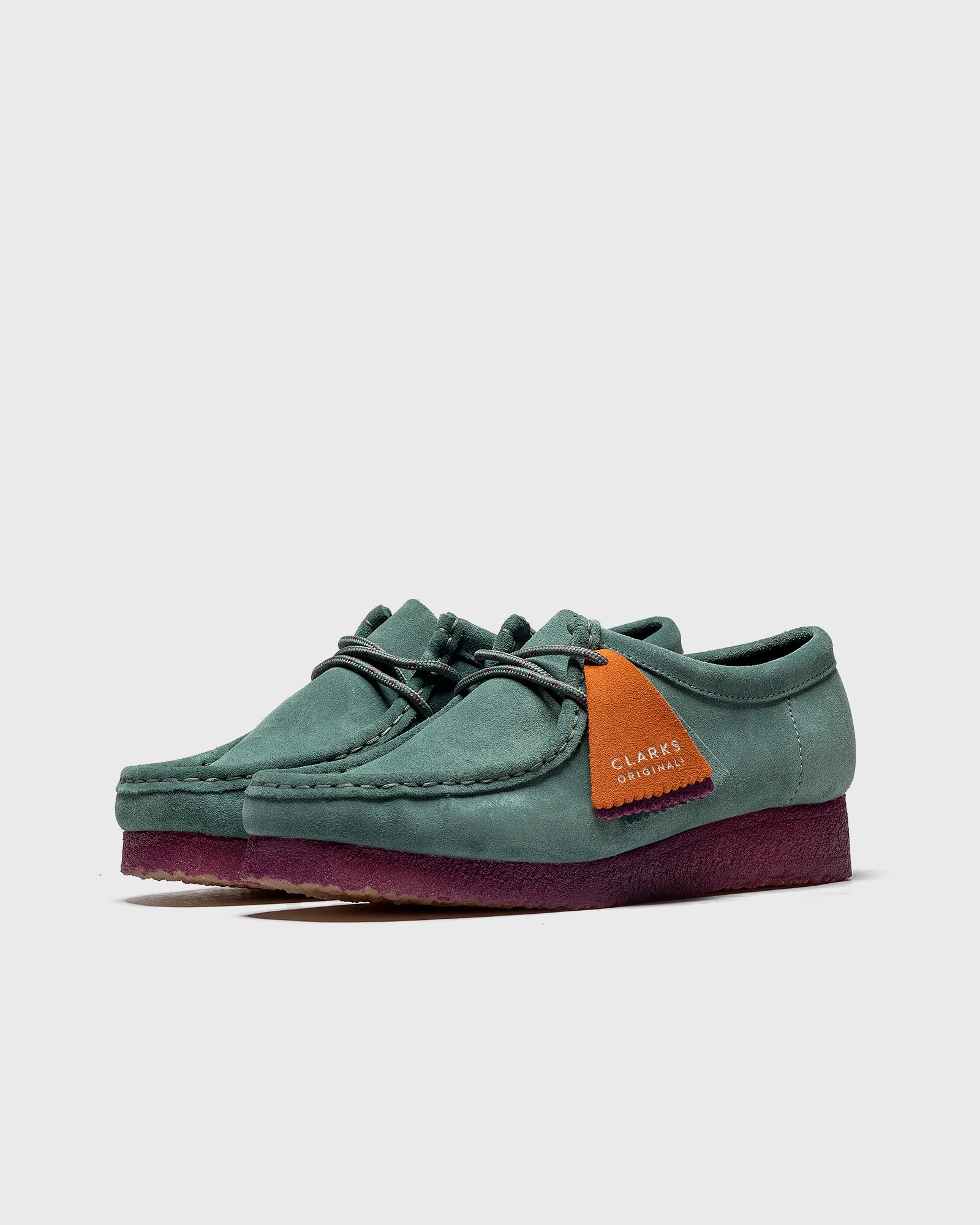 Wallabee. Teal Combi