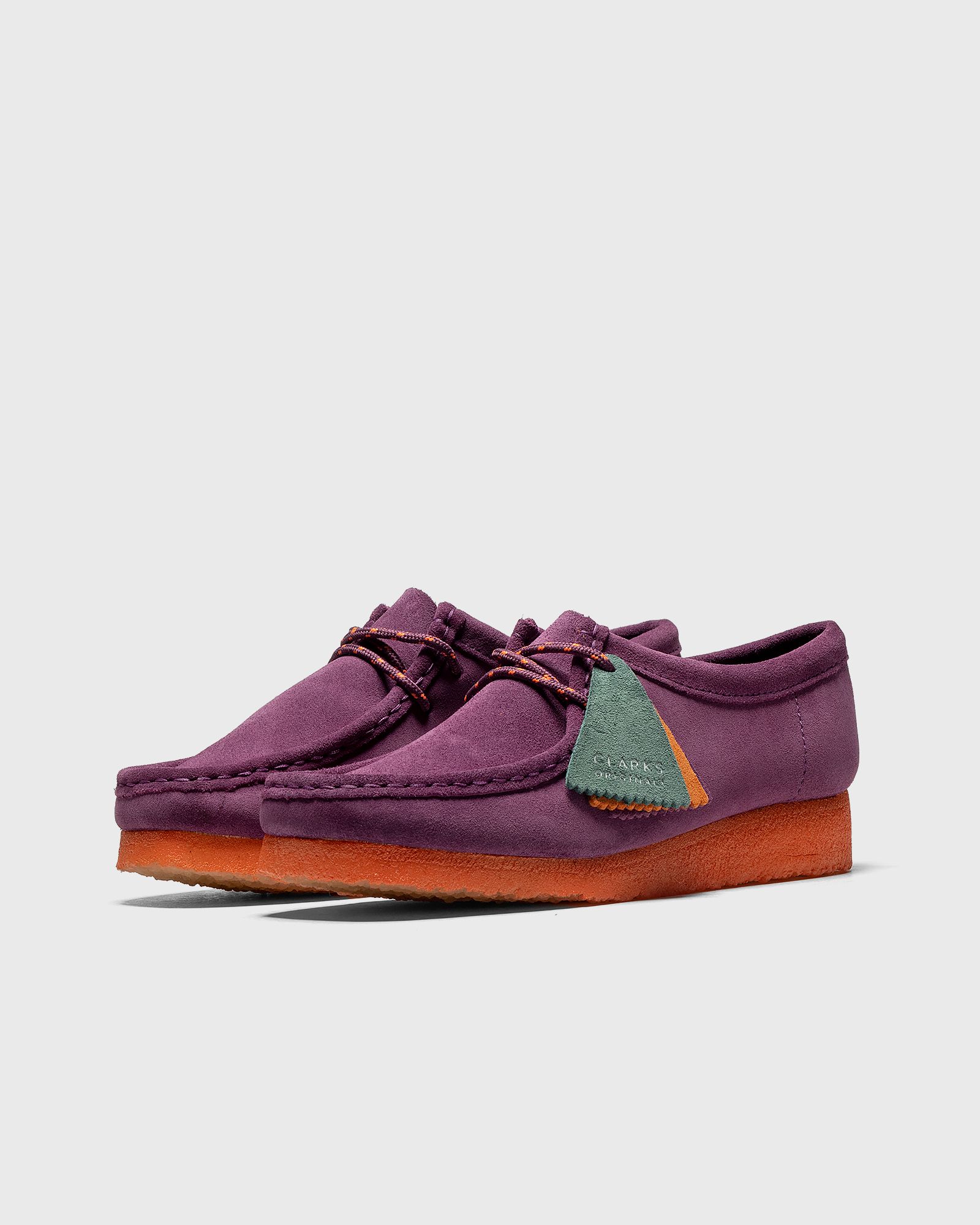 Wallabee. Purple Sde Combi