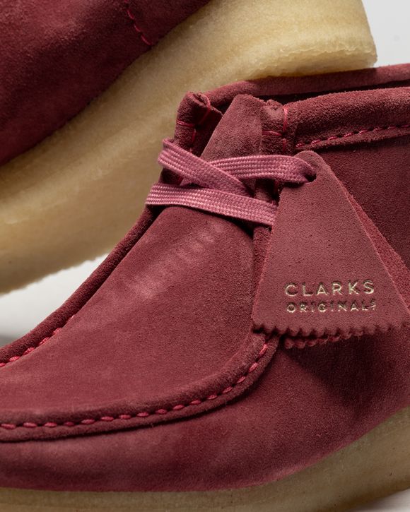 Clarks Originals Wallabee Boot. Rose Pink Suede Pink ROSE PINK SUEDE