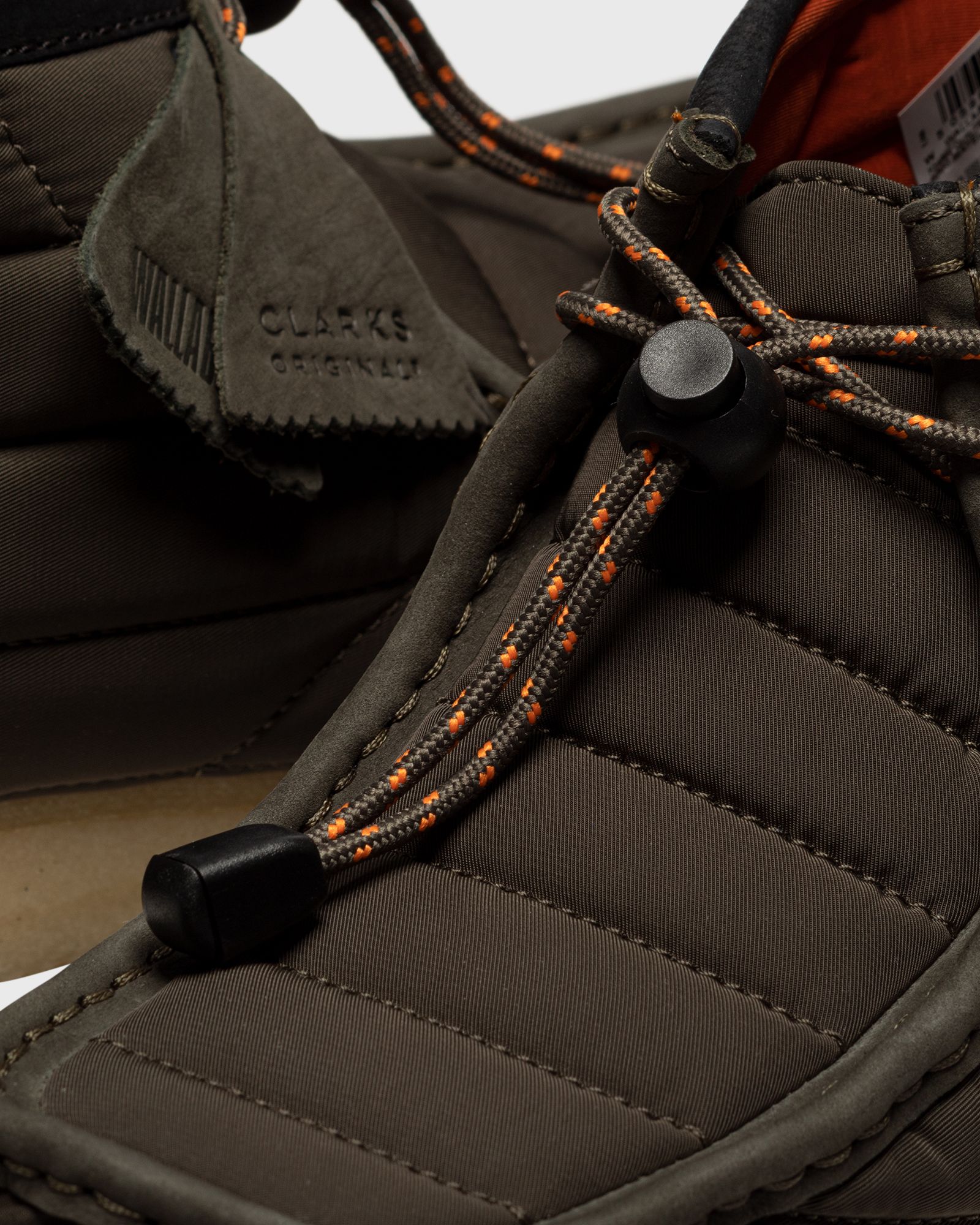 Wallabee Boot Khaki Quilted