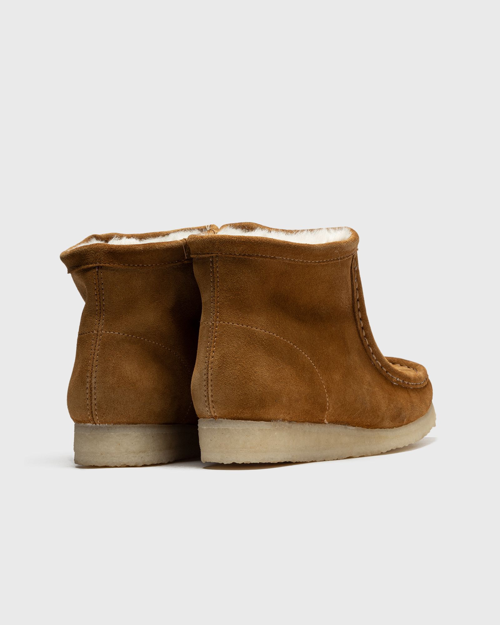 WMNS Wallabee Hi Tan Wlined Sde