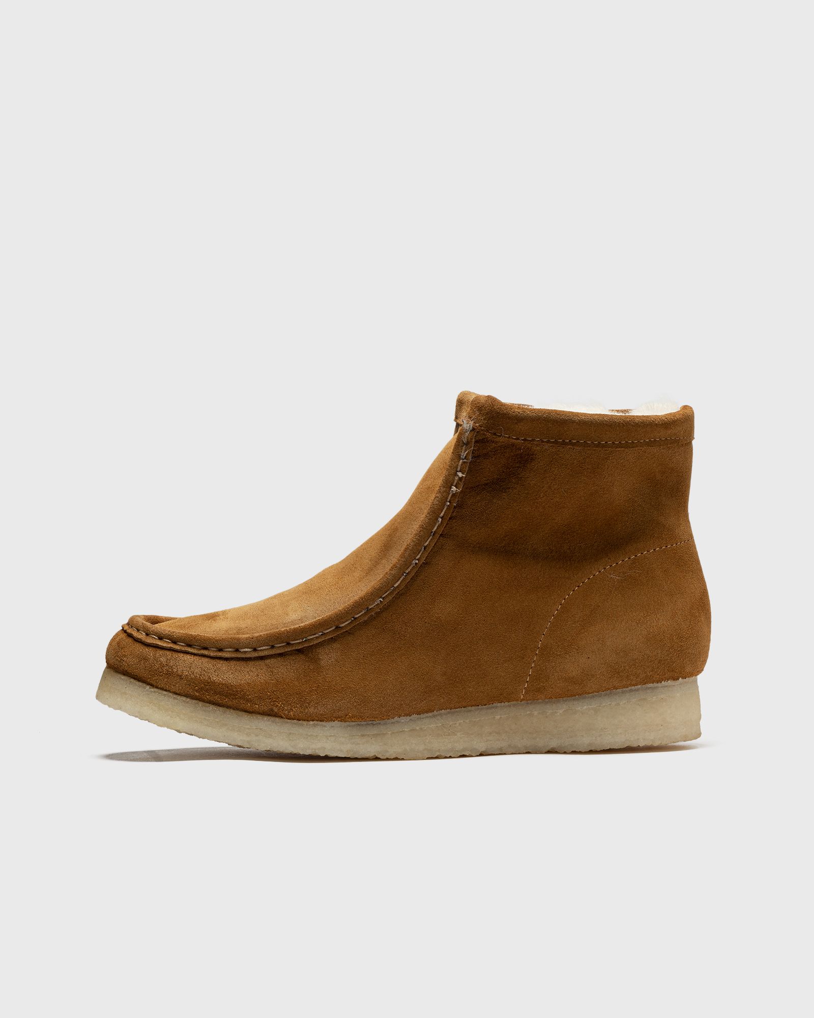 WMNS Wallabee Hi Tan Wlined Sde