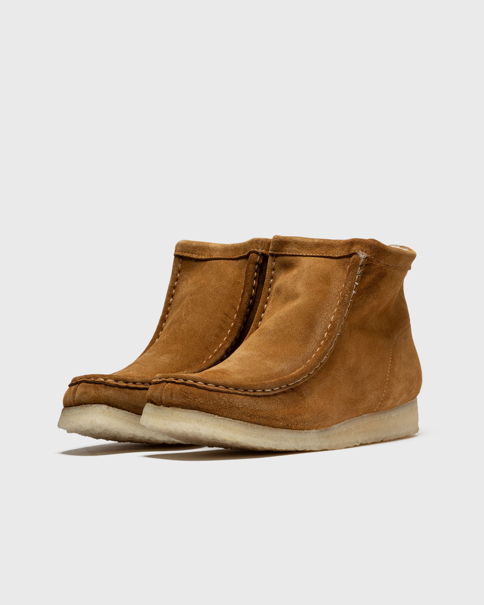 WMNS Wallabee Hi Tan Wlined Sde