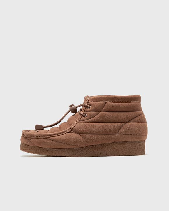 Clarks Wallabee Suede Boots - Brown