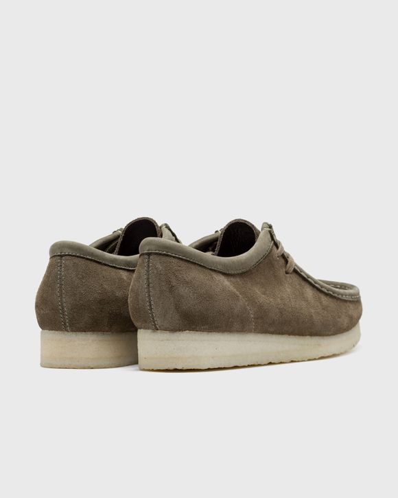 Clarks wallabee hot sale grey suede