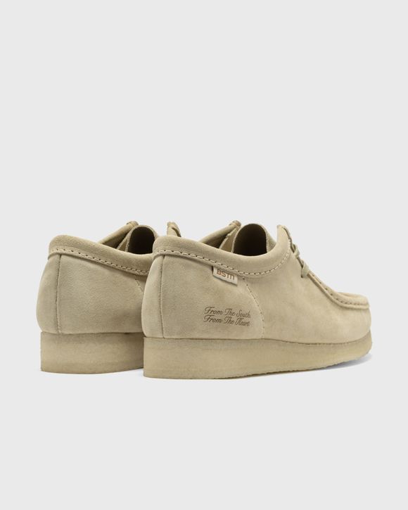 Amazon.com | Clarks Originals Women Wallabee Oxford, Beige Leather, 5.5 |  Oxfords