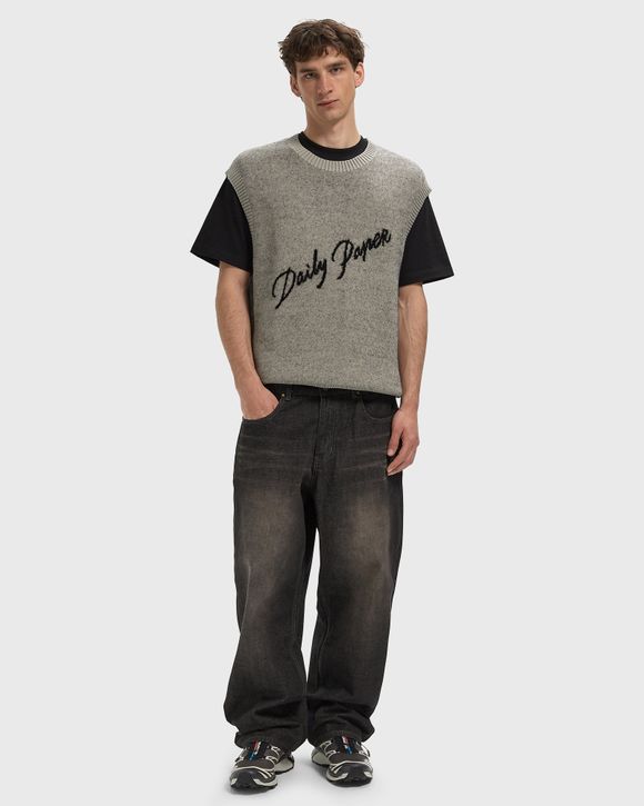 SCRIPT LOGO KNIT VEST