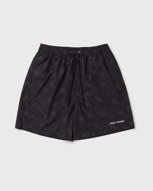 IRREGULAR MONOGRAM SWIMSHORTS