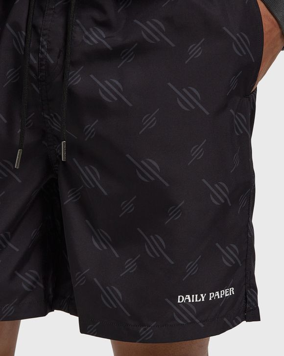 IRREGULAR MONOGRAM SWIMSHORTS