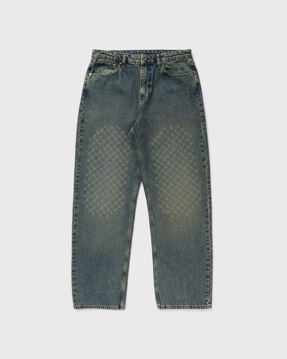 FADED MONOGRAM AMBA JEANS