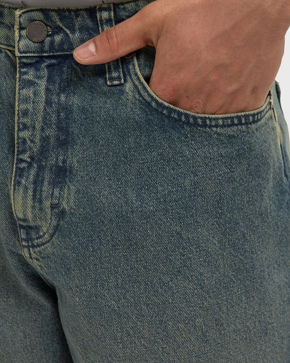 FADED MONOGRAM AMBA JEANS