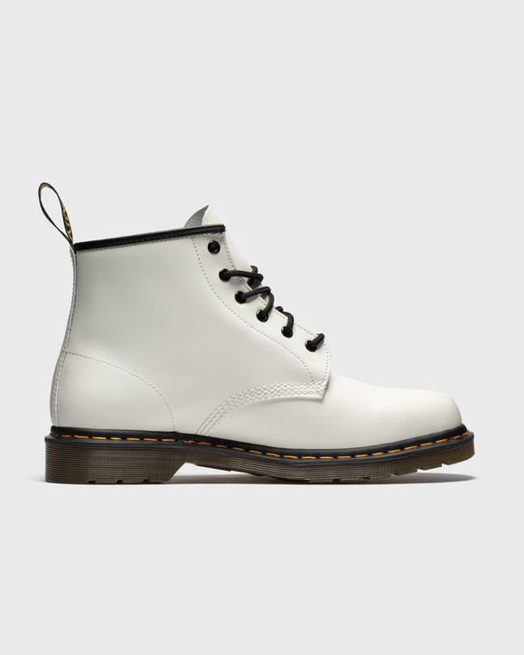 Dr.Martens 101 SMOOTH LEATHER LACE UP BOOTS White White