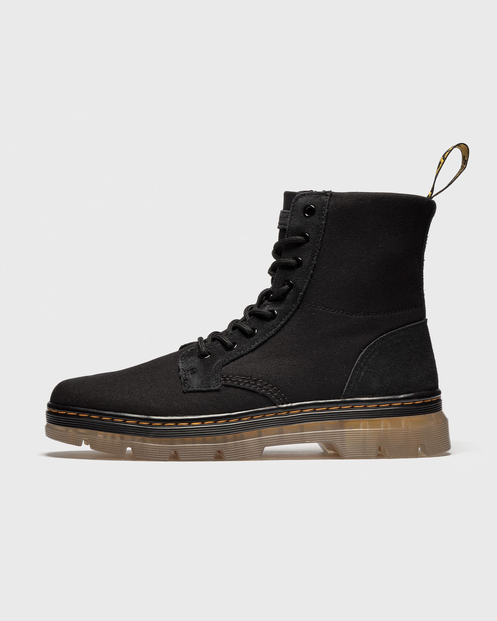 COMBS II Black Canvas Hi Suede