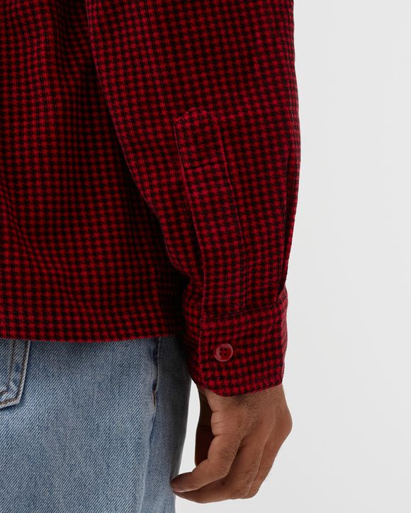 levis check shirt mens