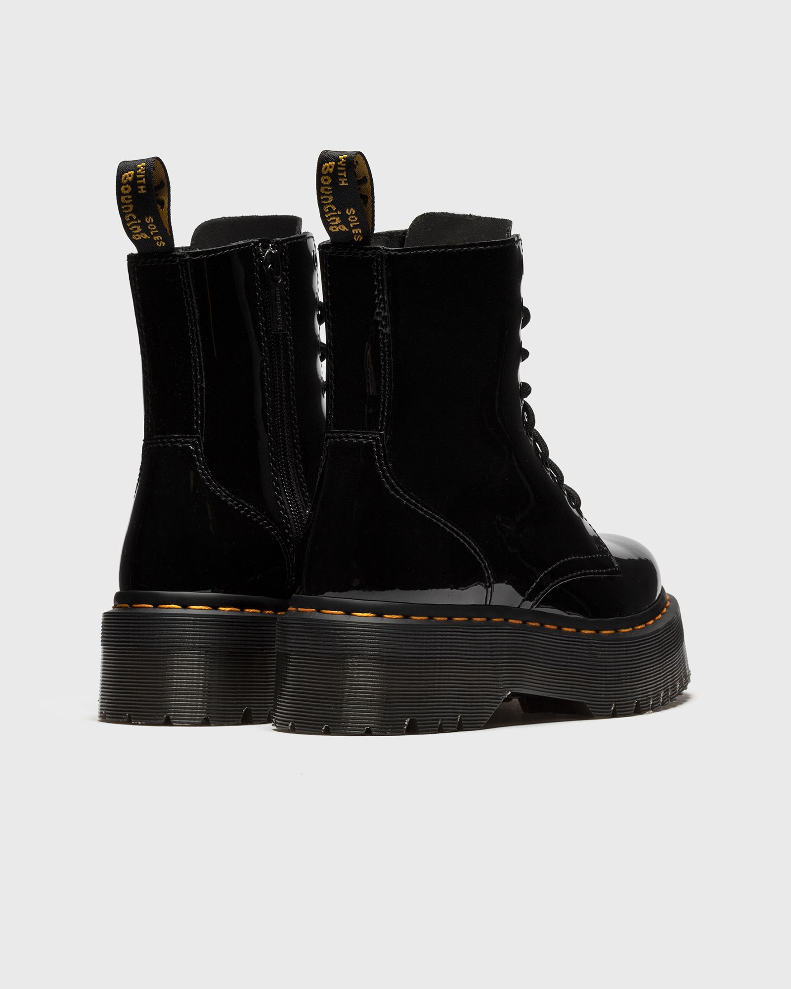 JADON PATENT LEATHER PLATFORM BOOTS