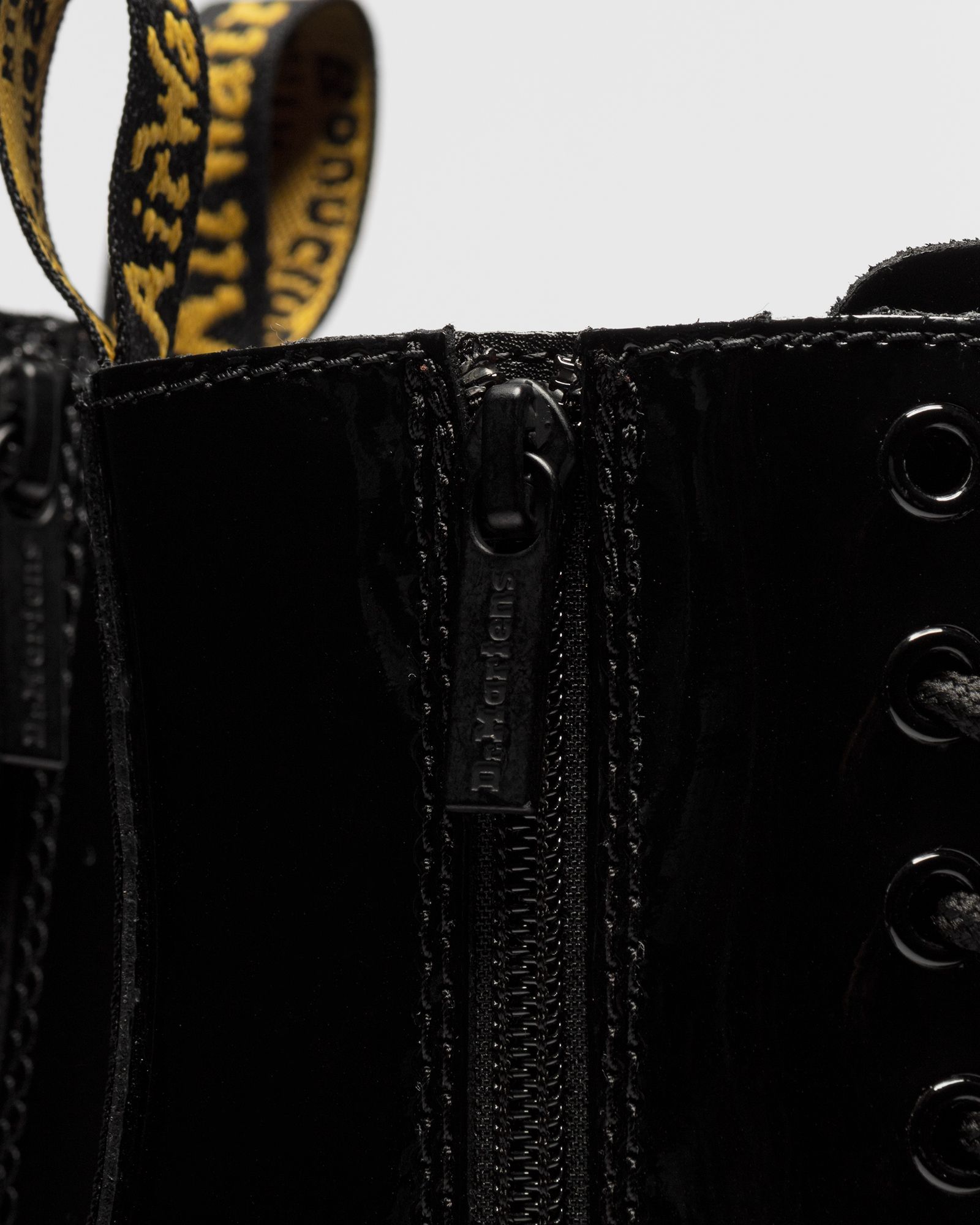 JADON PATENT LEATHER PLATFORM BOOTS