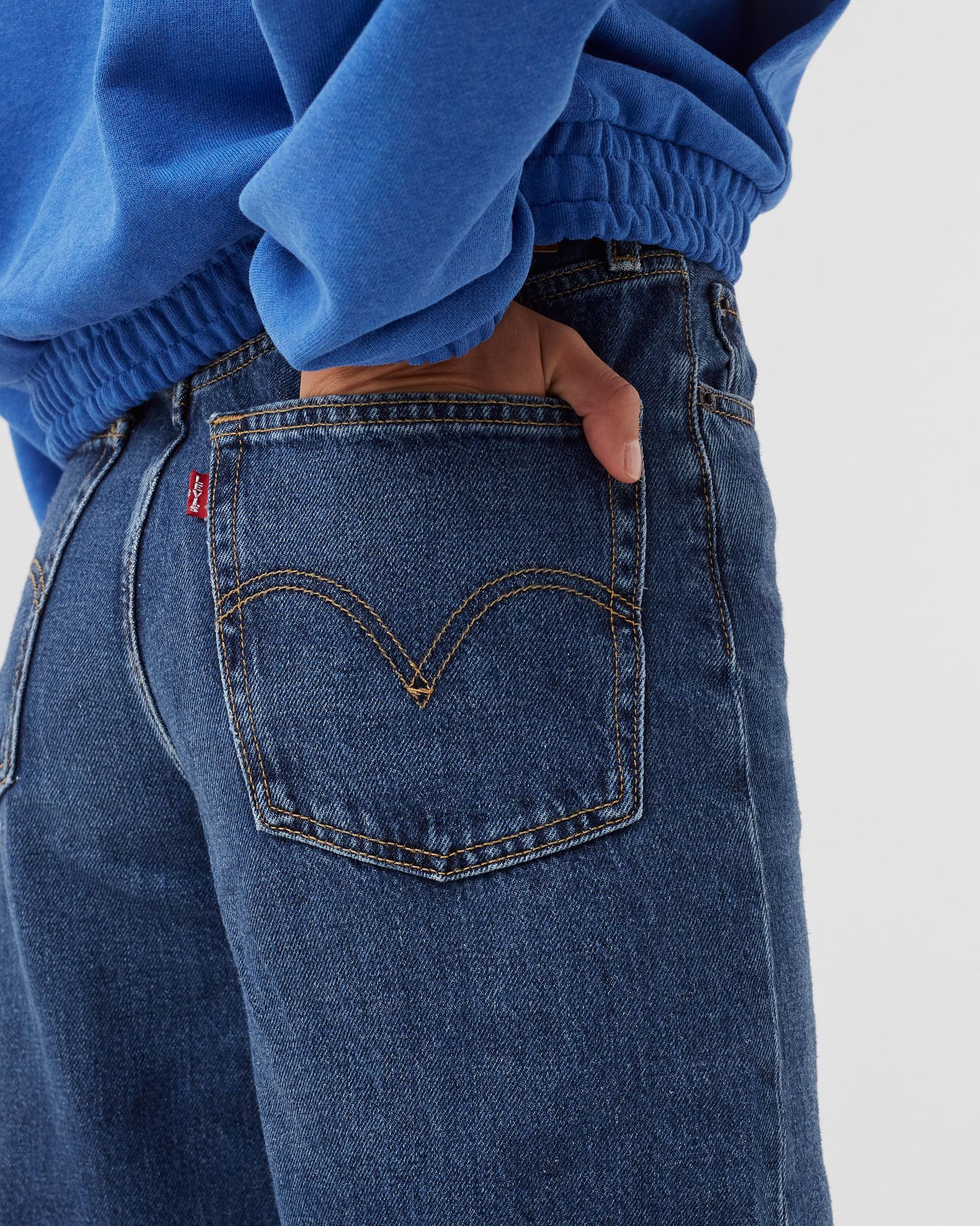 WMNS High Loose Jeans