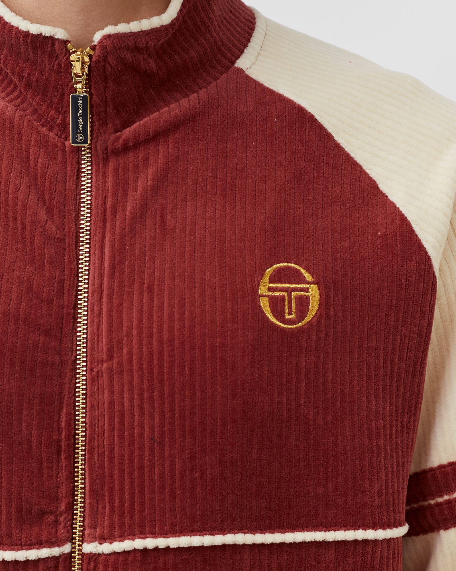 ORION RIB VELOUR TRACK TOP