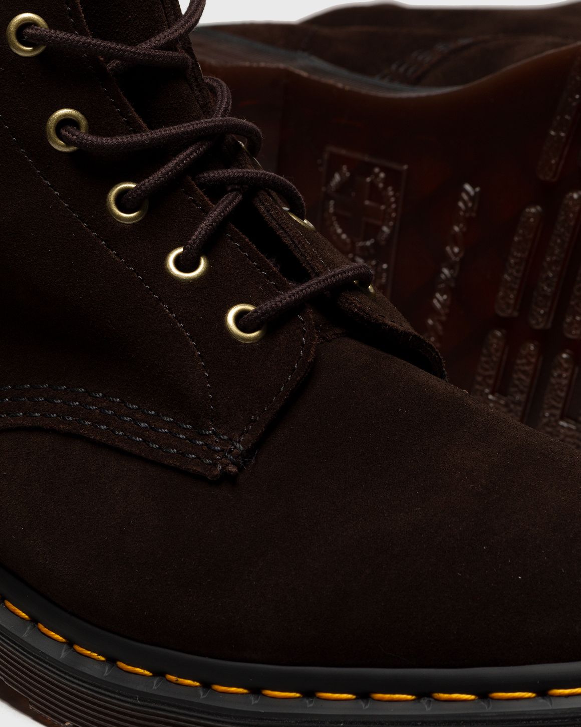 Dr.Martens 101 Ub Chocolate Repello Calf Suede Brown BSTN Store