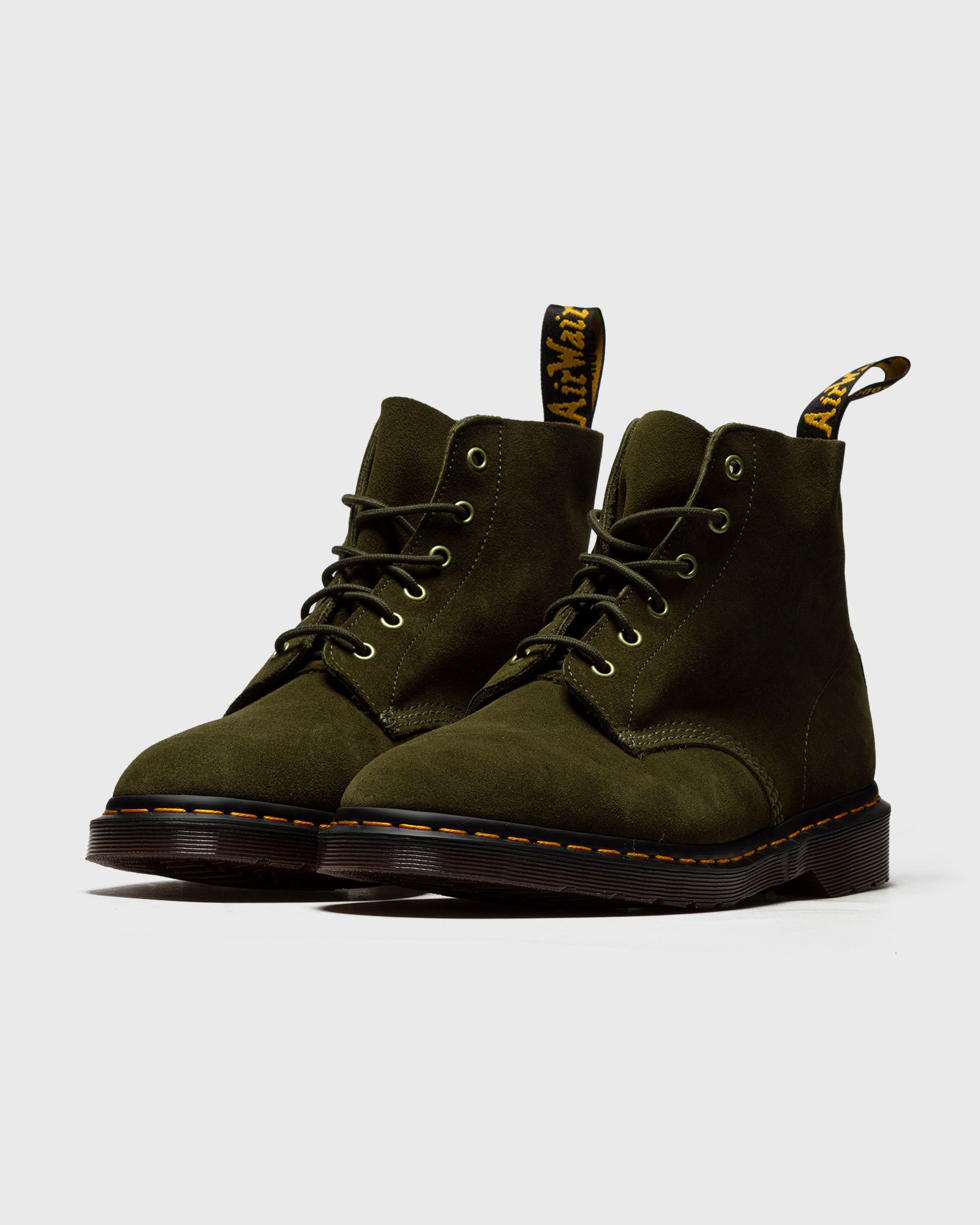 101 Ub Olive Repello Calf Suede