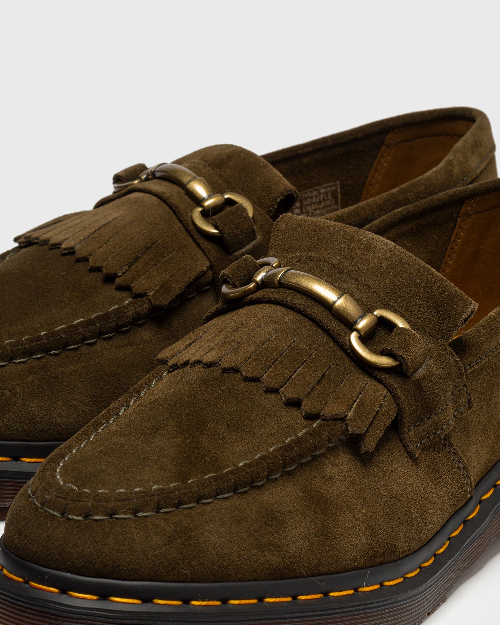 Adrian Snaffle Olive Repello Calf Suede