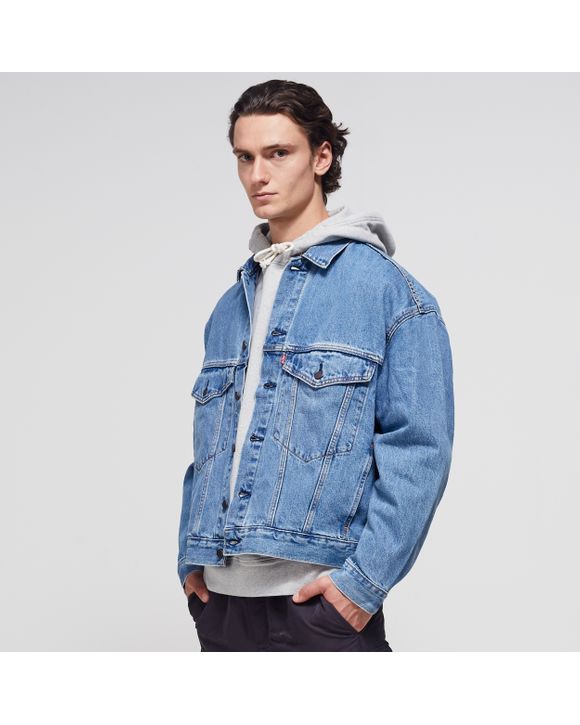 Stay loose sales trucker jacket