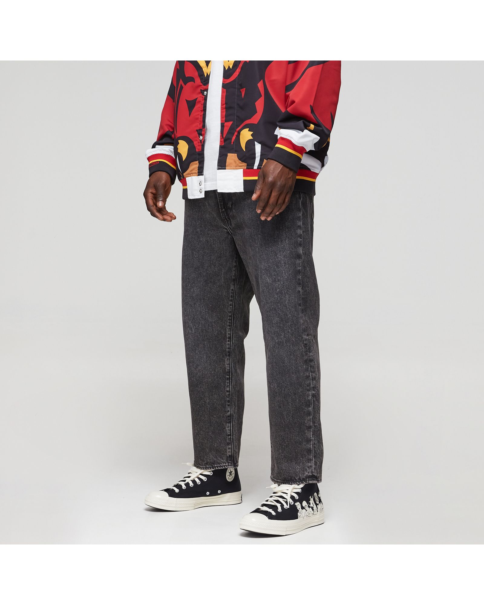 STAY LOOSE DENIM CROP