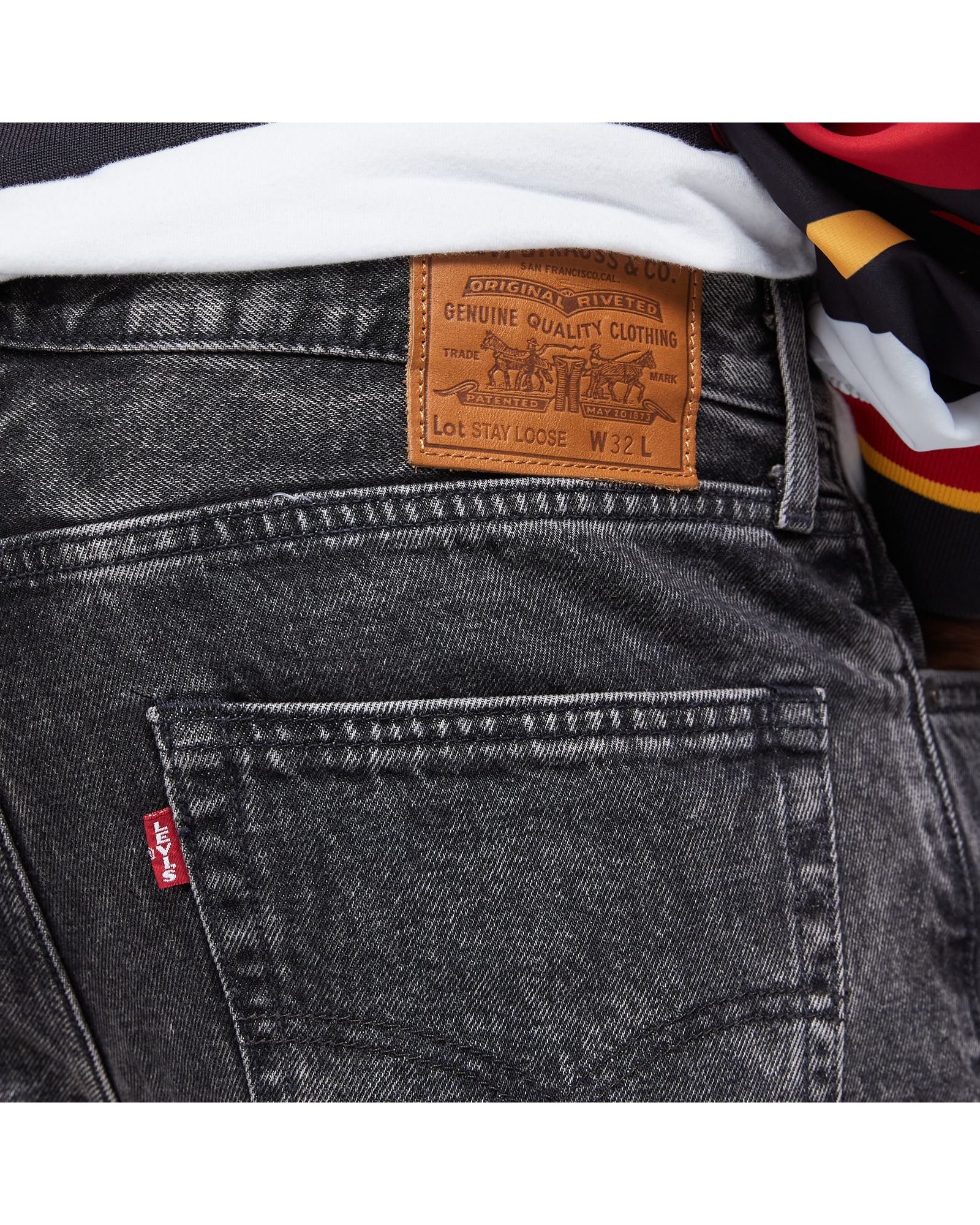 STAY LOOSE DENIM CROP