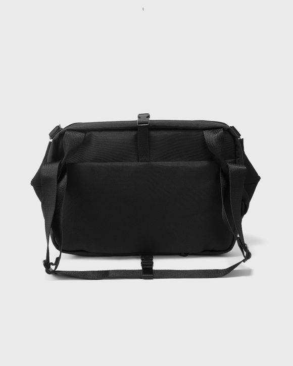 Cote & Ciel Riss Coated Canvas Messenger Bag Black One Size