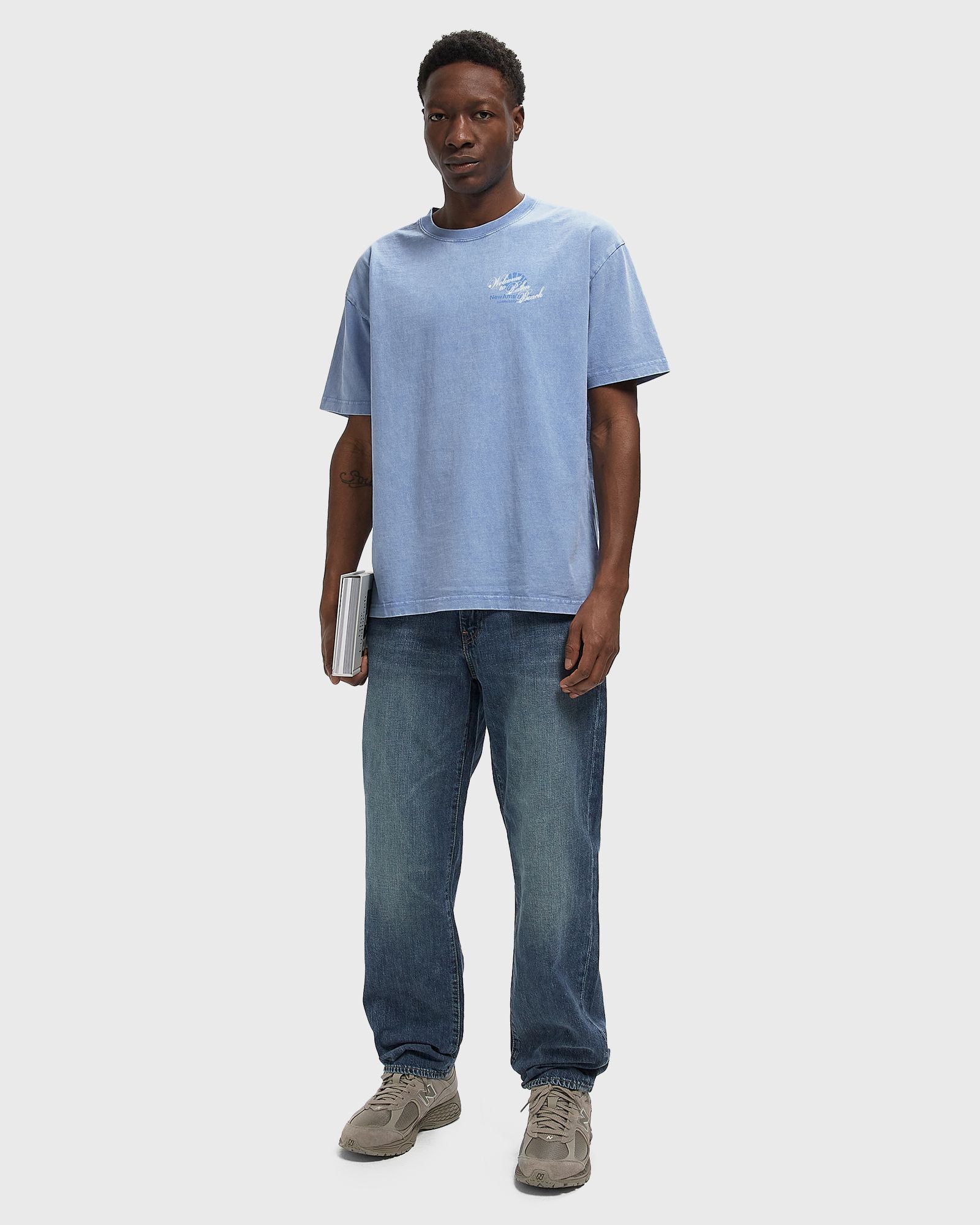 568™ LOOSE STRAIGHT DARK INDIGO - WORN IN