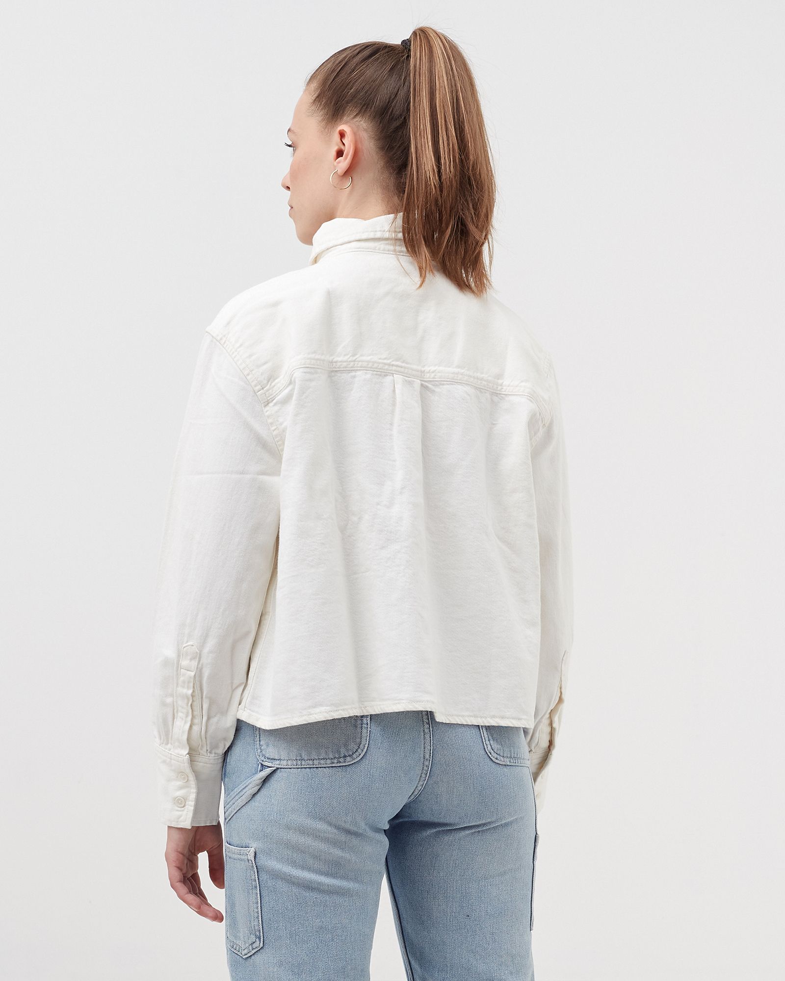 WMNS ZOEY PLEAT UTILITY SHIRT