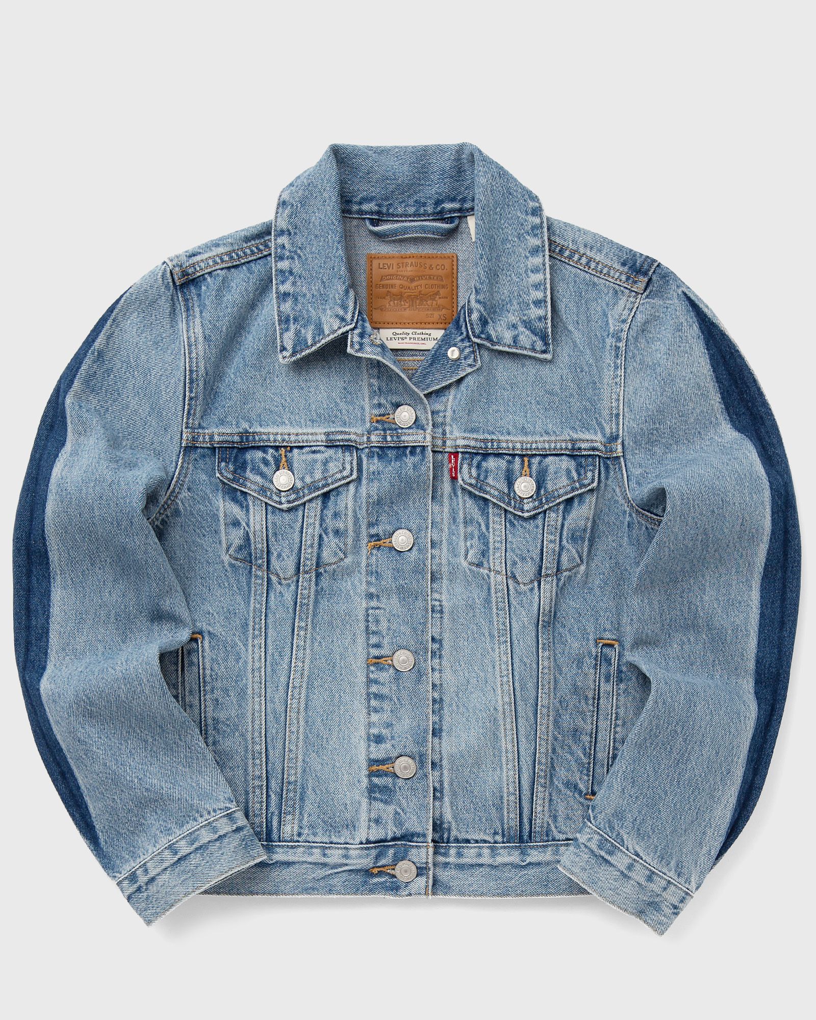 Levis - original trucker med indigo - worn in women denim jackets blue in größe:xs