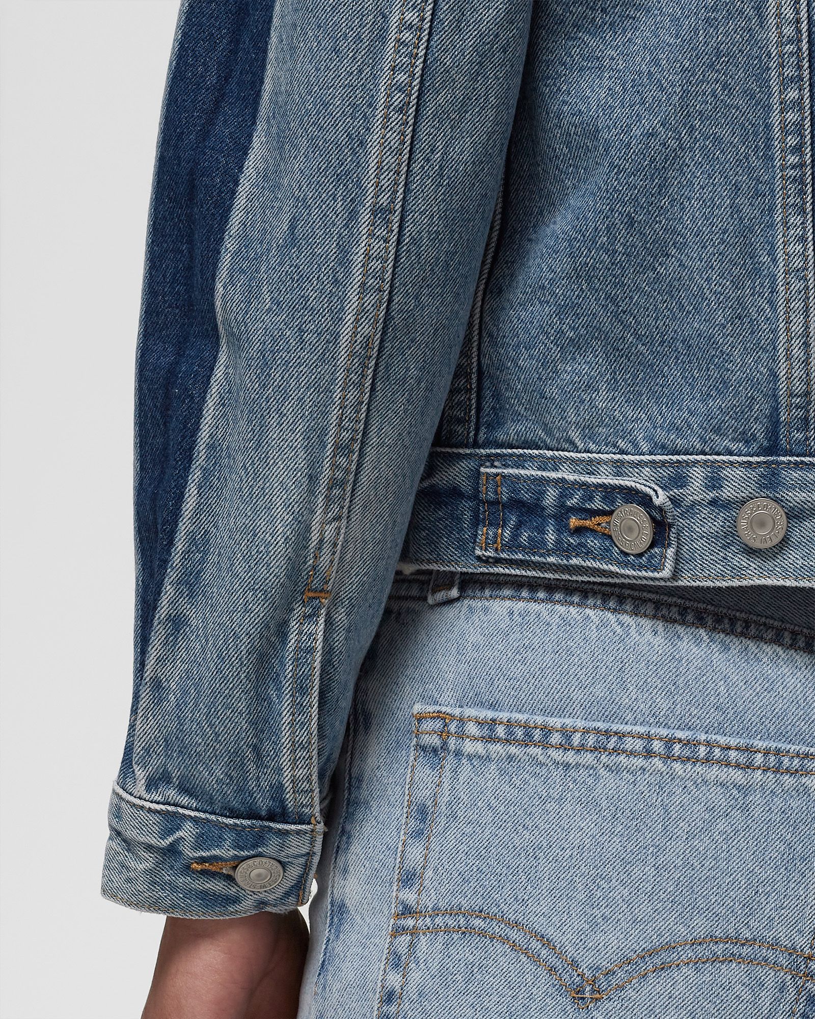 ORIGINAL TRUCKER MED INDIGO - WORN IN