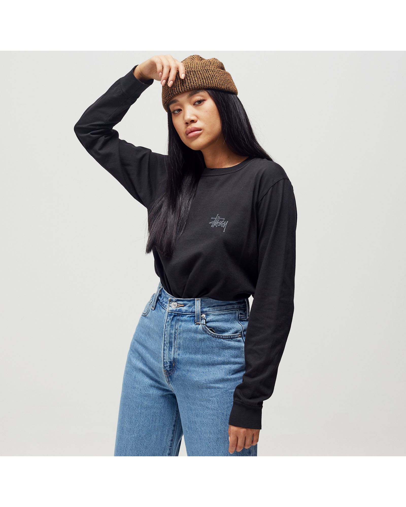 WMNS Peace Pot Pig. Dyed LS Tee