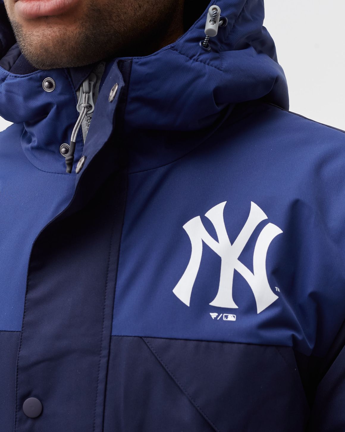 Fanatics Heavyweight Parka New York Yankees Blue | BSTN Store